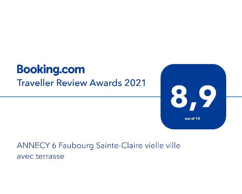 Annecy Sainte Claire Vieille Ville 38M2 Terrasse Proche Gare Et Lac 4 Pers 3 Etoiles エクステリア 写真